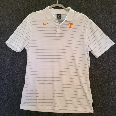Men's Small Nike On Field Tennessee Vols Shirt Polo DD0084-100 UT Volunteers Cover