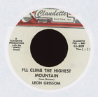 Country Bopper 45 - Leon Grissom - I'll Climb The Highest Mountain on Claudette