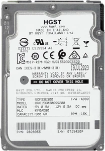 Hard Drive HGST Ultrastar C15K600 300GB 15000U/M 128MB HUC156030CSS200 2.5 " " - Picture 1 of 3