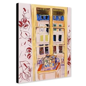 View From The Window by Raoul Dufy Wall Art - Canvas Wall Art Framed Print - Picture 1 of 6