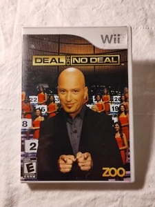 Deal or No Deal - Nintendo Wii 2009 Game Complete w/ Manual Vintage Howie Mandel - Picture 1 of 5
