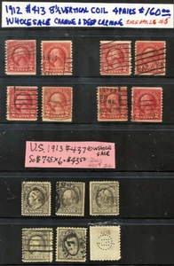 🦋🦋US wholesale used lot#413,#437, defects CV$203.50 FREE 4 US Less than 5% Sc - Picture 1 of 1
