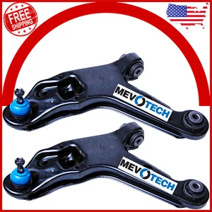 Pair Set 2 Front Lower Suspension Control Arm & Ball Joints Mevotech For Camaro - Picture 1 of 6