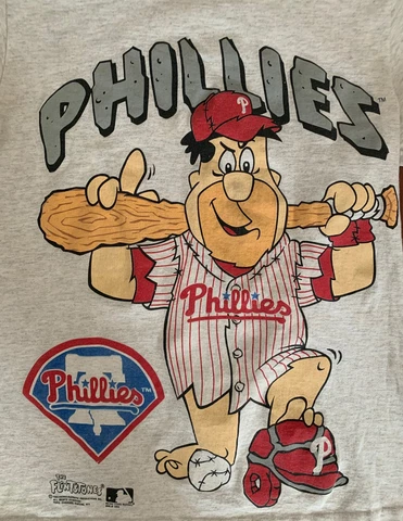 Flintstones Baseball Philadelphia Phillies MLB T shirt Funny shirt Unisex H8187 Cover