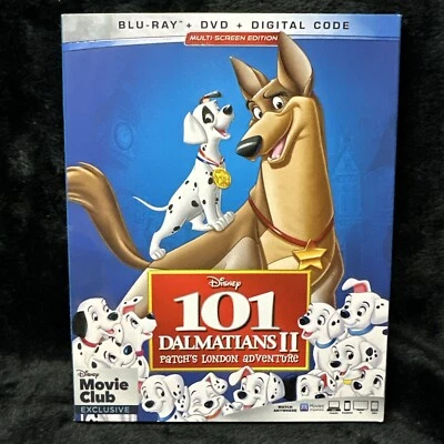 101 Dalmatians II: Patch's London Adventure (Blu-ray + DVD) w/ Slipcover - Image 1 of 4