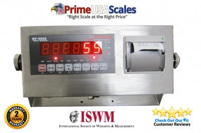 Indicator Stainless Steel OP-900P Printer Scale Display Head Brian Optima - Image 1 of 2