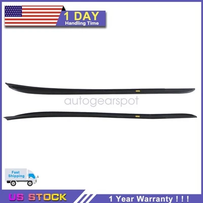 2 piezas para Ford Focus SE Hatchback 1,0 L 2017 L + R moldura de pilar de parabrisas lateral Foto 1 de 4