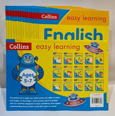 Collins Easy Learning x15 Paperback Books Ages 5-7  - Image 1 of 4