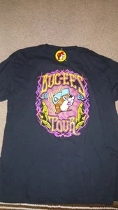 BUC-EE'S-TOUR T-SHIRT -1982-2021-NEW/TAGS-BLACK-XL - Picture 1 of 5