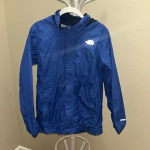 The North Face Shell Coat Jacket Size Youth XL Color Blue Used 18/20 - Picture 1 of 12