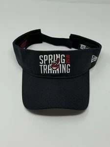 CLEVELAND INDIANS NEW ERA CHIEF WAHOO LOGO OSFM ADJUSTABLE STRAPBACK VISOR - Picture 1 of 6