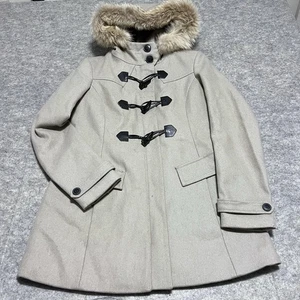 Chaqueta Abrigo Marc New York Andrew Marc Mujer Visón Mezcla Lana Cremallera Palanca Talla 6 - Imagen 1 de 12