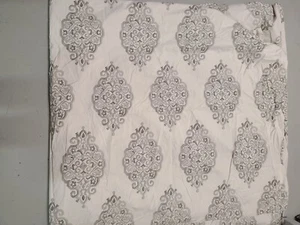 Pottery Barn "Asher Medallion - Gray" King Duvet - Picture 1 of 3