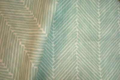 Tapicería moderna de espiga Tiffany de madera de heno de tela de cachemir de 2,3 yardas 54" x 83" BTP Foto 1 de 4