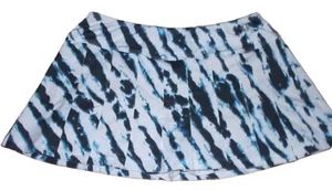 ELEVEN BY VENUS WOMENS SIZE M BLUE PLEATED SKORT - Picture 1 of 2