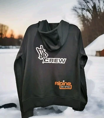 Neff Custom Goods Snowboard Sudadera con Capucha Talla S Negra Sudadera con Cremallera Tienda de Esquí Alpino Foto 1 de 4