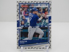 HUNTER DOZIER 2020 DONRUSS LOOK AT THIS EMOJI PARALLEL #18/25- ROYALS!!