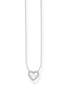 Thomas Sabo Collana KE1554-051-14 925er con Ciondolo Cuore 40-45cm - Foto 1 di 1