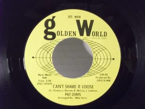 Pat Lewis, Golden World 42"", ""Can't Shake It Loose"", US, 7""45, Northern Soul, 1966.NEUWERTIG - Bild 1 von 2