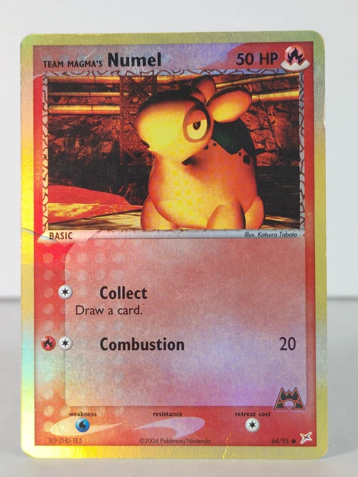 Team Magma's Numel - EX Team Magma vs Team Aqua 64/95 singles - Pokemon - Image 1 of 1