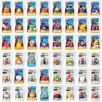 JAKKS World Of Nintendo Super Mario Bros Sega Sonic 2.5" Figures - YOU CHOOSE - Image 1 of 4