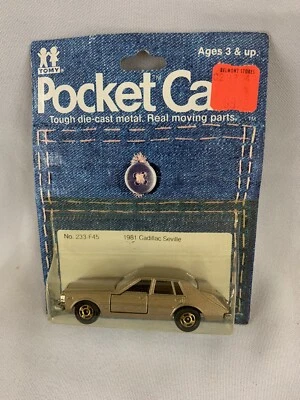Cadillac Seville 1981 #233-F45 Tomy Pocket Cars 1:64 vintage Foto 1 de 2