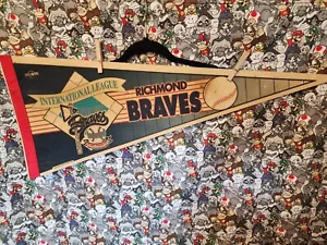 International League Richmond Braves Defunct 1994 Team Logo Pennant Wincraft - Picture 1 of 1