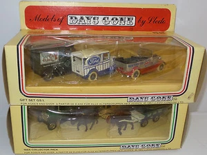 VEHICLES : MODELS OF DAYS GONE 1984 COLLECTOR PACK & GIFT SET GS.1 BY LLEDO (DT) - Picture 1 of 12