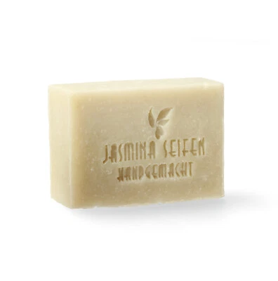 JASMINA Meersalzseife mit Spirulina, handgemachte Duschseife, vegan & palmölfrei