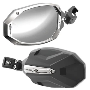Seizmik Photon Side View Mirror w/ Aluminum Body | Profit Profiled Pair - Foto 1 di 6