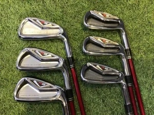 TaylorMade R9 Irons #5-9,Pw(6Clubs)/Motor 60/Flex:Regular/ Iron set - Picture 1 of 5