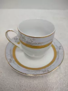 Taza de té y platillo de porcelana fina china Dimlaj #151, taza de espresso 176 - Imagen 1 de 12