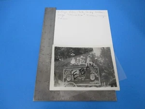 Vintage s/w Foto Adelsbrüder Zirkus Kleopatra Tableauwagen #X1010 S5249 - Bild 1 von 2