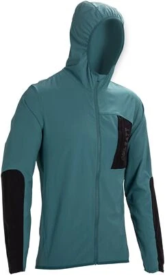 Chaqueta de bicicleta de montaña Leatt 1.0 Trail V25 para hombre MTB verde azulado Foto 1 de 2