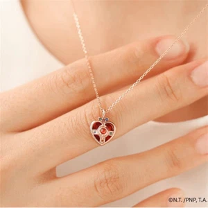 Sailor Moon Tsukino Usagi 925 Silver Collarbone Necklace Heart Pendant Gifts  - Picture 1 of 13