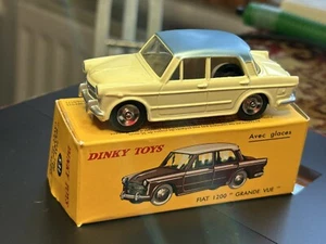 Dinky Atlas Toys #531 Fiat 1200 Grande Vue avec glaces Mint in VG Box - Picture 1 of 7