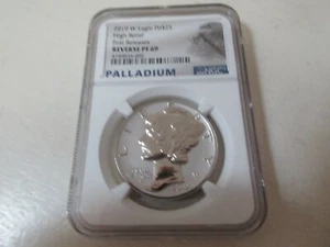 2019 W Eagle Pd $25  High Relief First Releases  Reverse PF 69 #4749834-005  NGC - Picture 1 of 6