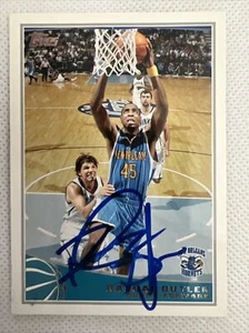TARJETA DE BALONCESTO RASUAL BUTLER HORNETS 2009 FIRMADA AUTOGRAFIADA TOPPS NBA B - Imagen 1 de 2