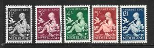  Netherlands - 1938 - Annual Children's stamps - child Playing Flute - Used