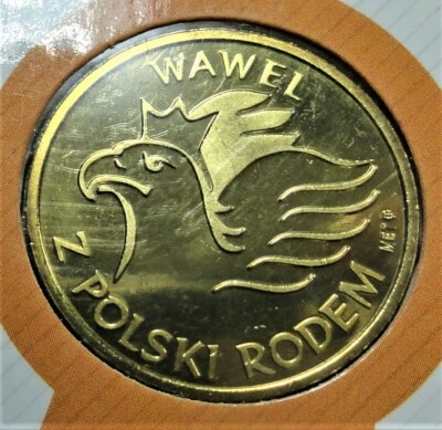 Polen /Poland: TOKEN / Medaille: WAWELCOME: Wawel - Z Polski Rodem /SMOK, Typ II - Bild 1 von 4