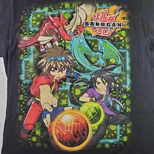 Rare Y2K Bakugan Battle Brawlers Cartoon Shirt Youth Sz Medium - Picture 1 of 8