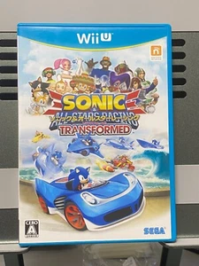 Nintendo Wii U Game Soft Sonic and All-Stars Racing Transformed Japan Version - Picture 1 of 9