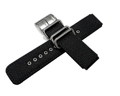 Genuine Casio Replacement Band Strap for GA100BBN-1 TWO PIECE CLOTH BAND GA100 - Image 1 of 4