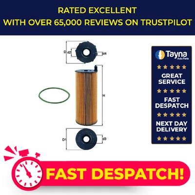 Oil Filter fits AUDI A6 Allroad C6 2.7D 3.0D 06 to 11 Mahle 057115561M Quality - Image 1 of 4