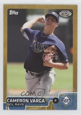2015 Topps Pro Debut Gold /50 Cameron Varga #42 - Image 1 of 2