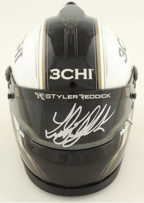 Tyler Reddick Signed NASCAR 3CHI Mini Helmet (PA) - Image 1 of 4