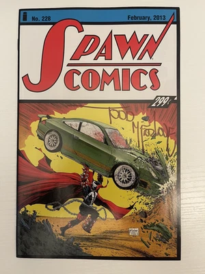 Todd McFarlane SIGNED Spawn #228 (2013) **Dedication Available** - Image 1 of 4