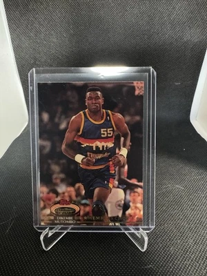 1992-93 Stadium Club Solo Miembros Dikembe Mutombo Denver Nuggets #196 Novato  Foto 1 de 2