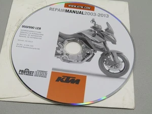 2003-2013 KTM 950 990 LC8 REPAIR MANUAL DVD - Picture 1 of 1