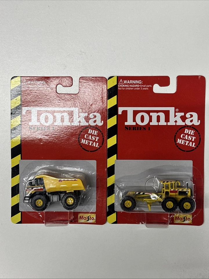 2 NIB Maisto Tonka Series 1 Trucks Die Cast Metal - Image 1 of 1